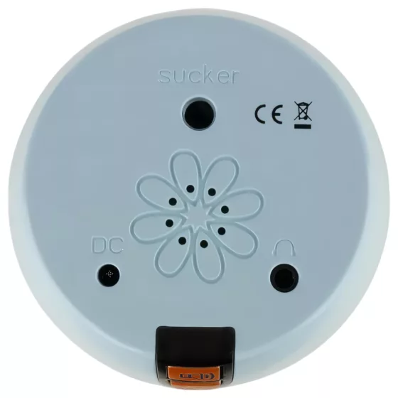 CRUIZR CM06 - Rechargeable Moaning Vibrating Masturbator (Black-Blue)
