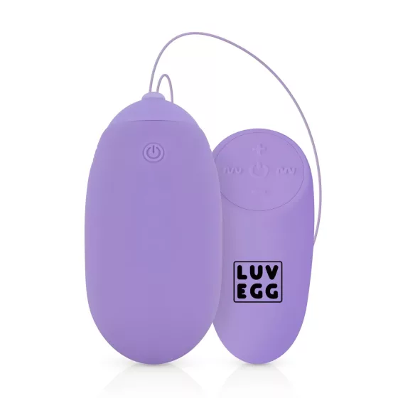 LUV EGG XL - Rechargeable, Wireless Vibrating Egg (Purple) 