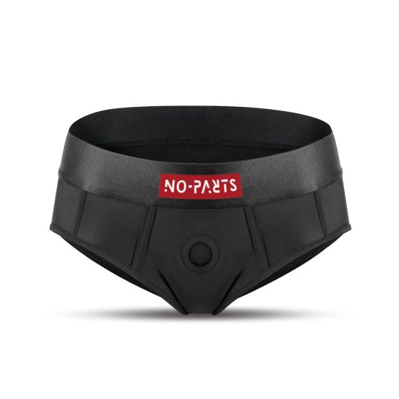No-Parts Robin - Clip-On Briefs (Black) - L