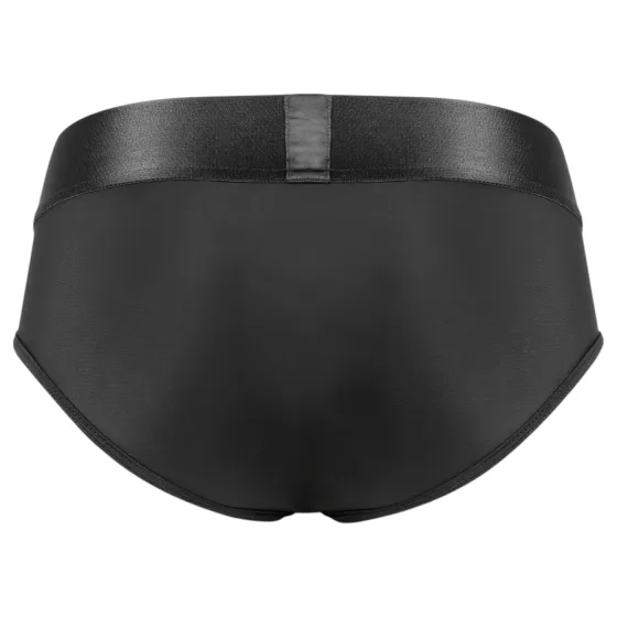 No-Parts Robin - Clip-On Briefs (Black) - L