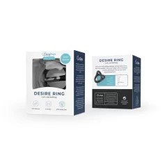   Easytoys Desire Ring - Flexible Penis and Testicle Ring (Black)