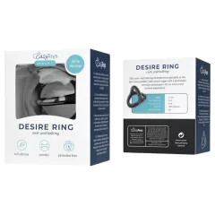   Easytoys Desire Ring - Flexible Penis and Testicle Ring (Black)