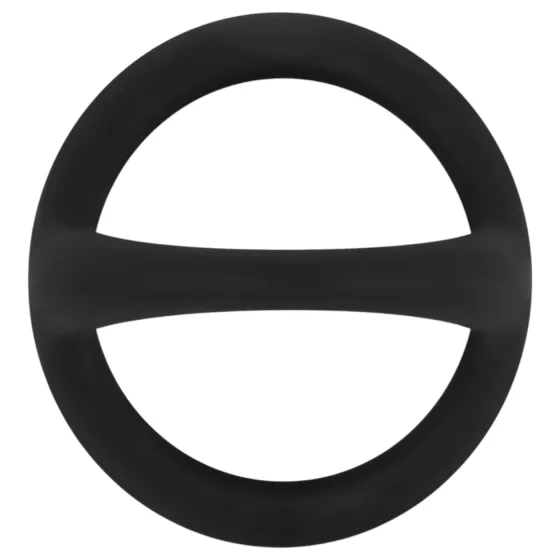 Easytoys Desire Ring - Flexible Penis and Testicle Ring (Black)