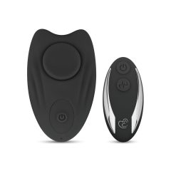   Buzzy Butterfly - Rechargeable, Waterproof Radio-Controlled Vibrator (Black)