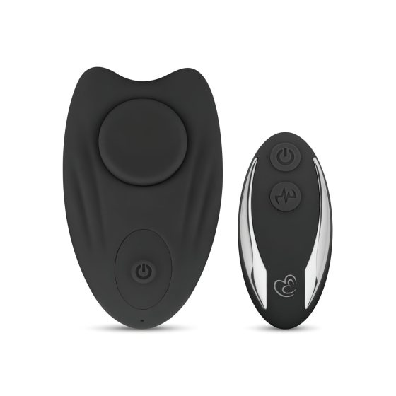Buzzy Butterfly - Rechargeable, Waterproof Radio-Controlled Vibrator (Black)