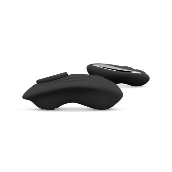 Buzzy Butterfly - Rechargeable, Waterproof Radio-Controlled Vibrator (Black)