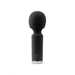   Easytoys Wonder Wand - rechargeable, mini massaging vibrator (black)