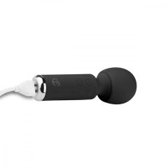   Easytoys Wonder Wand - rechargeable, mini massaging vibrator (black)