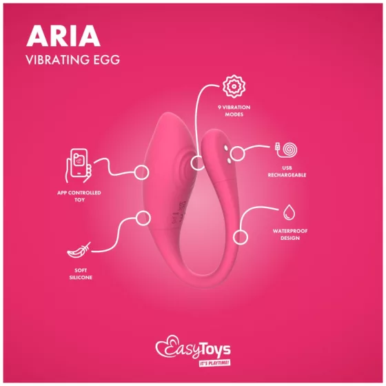 EasyConnect - Smart Vibrating Egg (Pink)