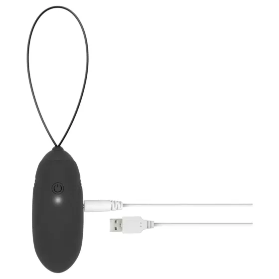 LUV EGG - Rechargeable, Wireless Vibrating Egg (Black)
