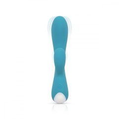   Cala Azul Martina - Rechargeable, waterproof G-spot vibrator with tickle lever (blue)