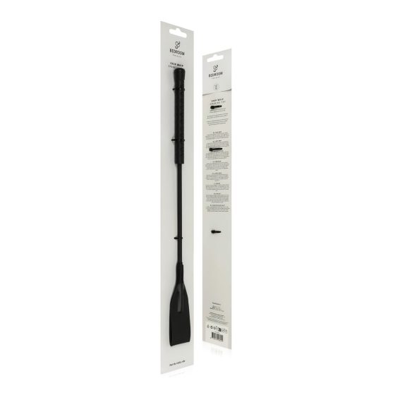 Bedroom Fantasies - Leather-Look Riding Crop (Black)