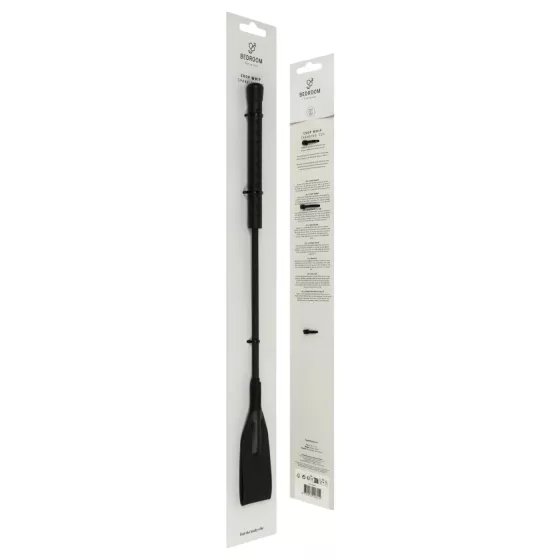 Bedroom Fantasies - Leather-Look Riding Crop (Black)