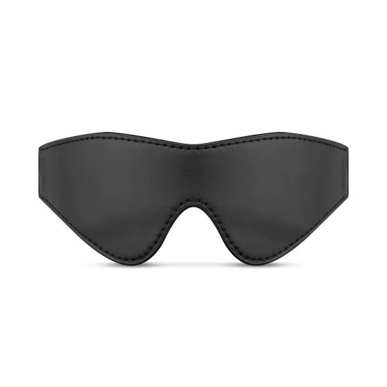 Bedroom Fantasies - Black Leather-Look Eye Mask