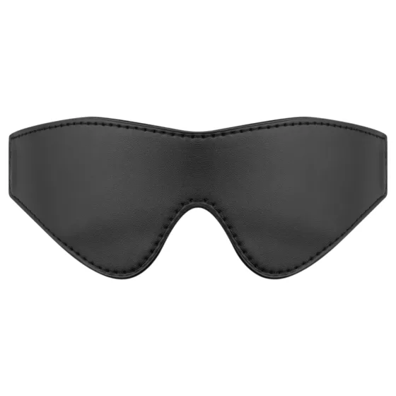 Bedroom Fantasies - Black Leather-Look Eye Mask