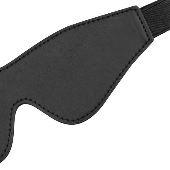 Bedroom Fantasies - Black Leather-Look Eye Mask