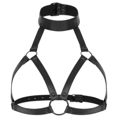 Bedroom Fantasies Chiara - Black Body Harness Top - S-XL