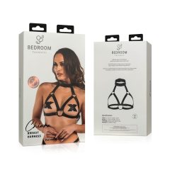 Bedroom Fantasies Chiara - Black Body Harness Top - S-XL