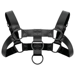   Bedroom Fantasies Bruno - Black Body Harness Top (Sizes S-XL)