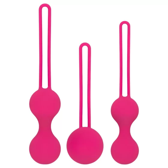 Easytoys LoveBalls - 3-Piece Kegel Ball Set (Pink)