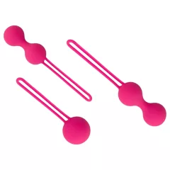 Easytoys LoveBalls - 3-Piece Kegel Ball Set (Pink)