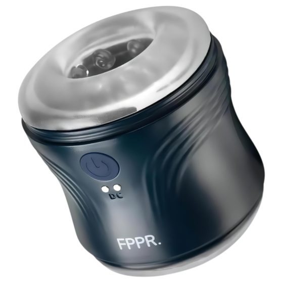 FPPR. - Rechargeable, Vibrating, Double-Ended Masturbator (Blue)