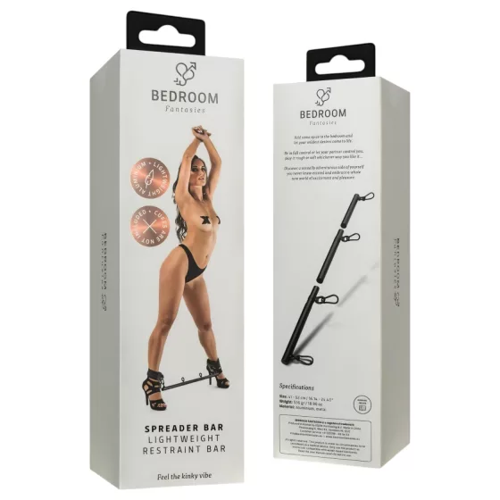 Bedroom Fantasies - Adjustable Spreader Bar (Black)