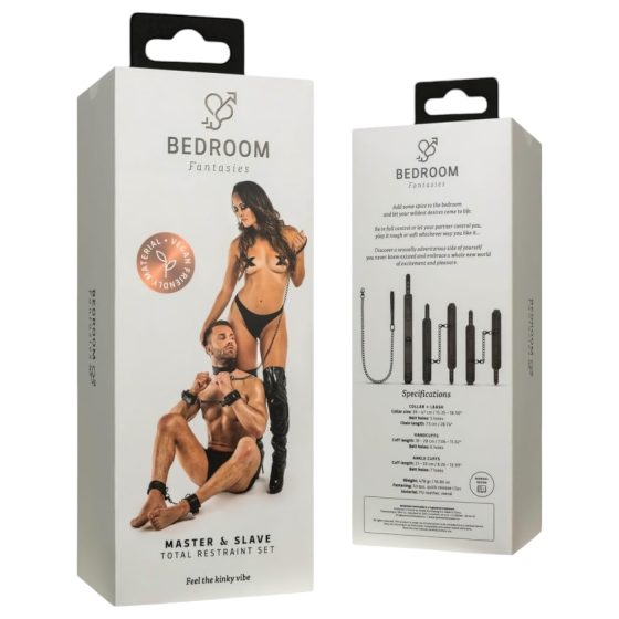 Bedroom Fantasies - Complete Restraint Set - 4 Pieces (Black)