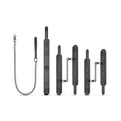   Bedroom Fantasies - Complete Restraint Set - 4 Pieces (Black)