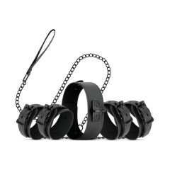   Bedroom Fantasies - Complete Restraint Set - 4 Pieces (Black)