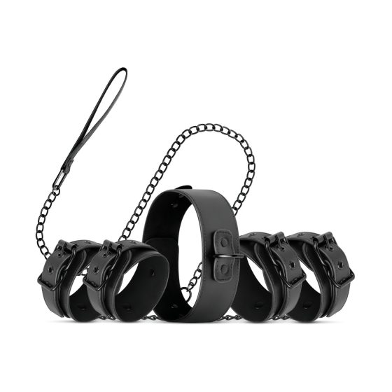 Bedroom Fantasies - Complete Restraint Set - 4 Pieces (Black)