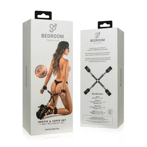 Bedroom Fantasies - Black Ankle & Wrist Cuffs