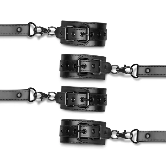 Bedroom Fantasies - Black Ankle & Wrist Cuffs