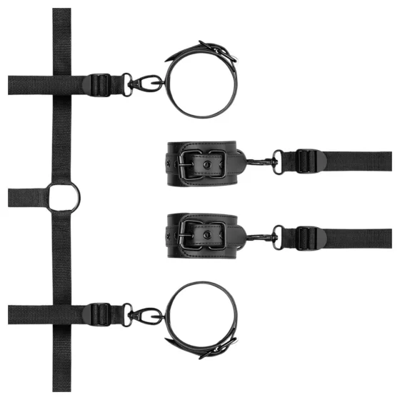 Bedroom Fantasies - Bed Restraint Set (Black)