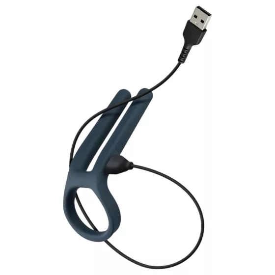 Boners - Rechargeable Blue Penis Ring & Vibrating Stimulizer