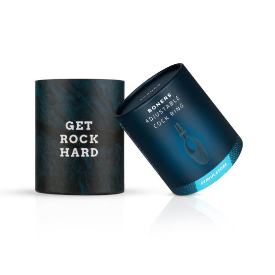 Boners - Adjustable Vibrating Penis Ring (Blue)