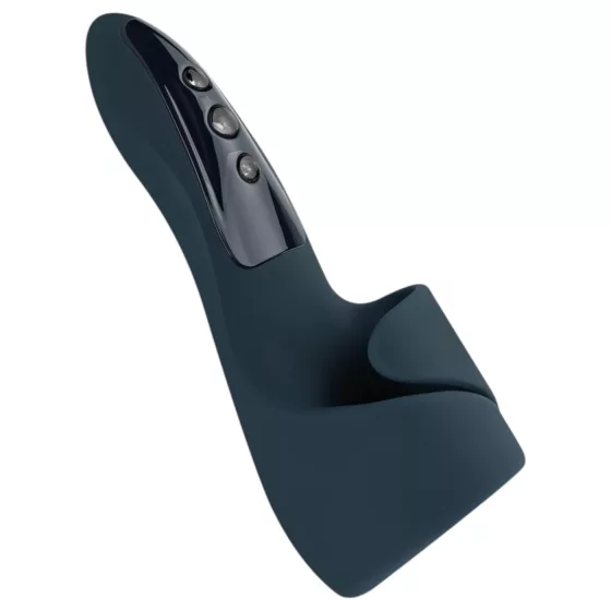 Boners - rechargeable, waterproof glans vibrator (blue)