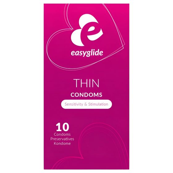 EasyGlide Ultra Thin - Ultra Thin Condoms (10 Pack)