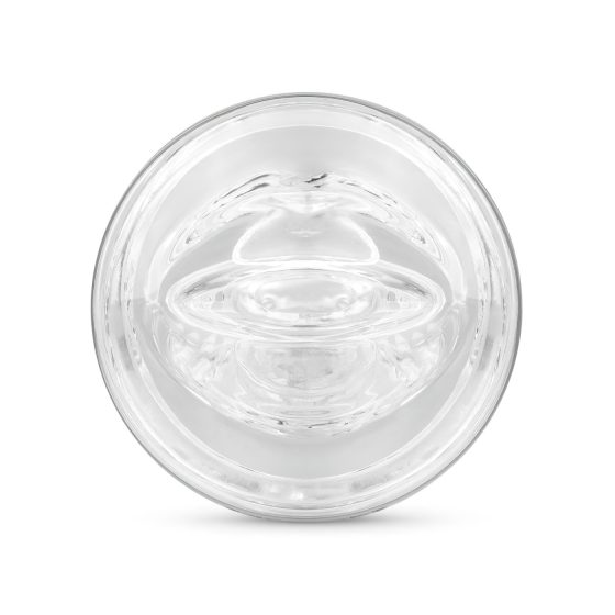 FPPR. - Dual-Ended Masturbator - Vagina & Mouth (Transparent)