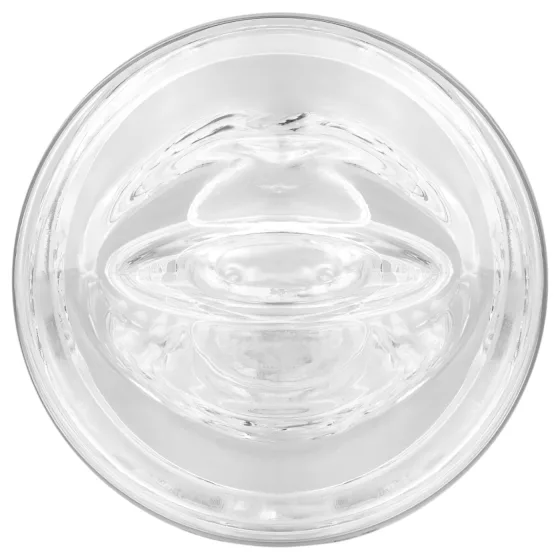 FPPR. - Dual-Ended Masturbator - Vagina & Mouth (Transparent)