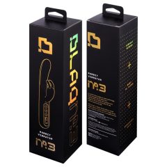 BLAQ - Digital Bunny Ears Clitoral Vibrator (Black)