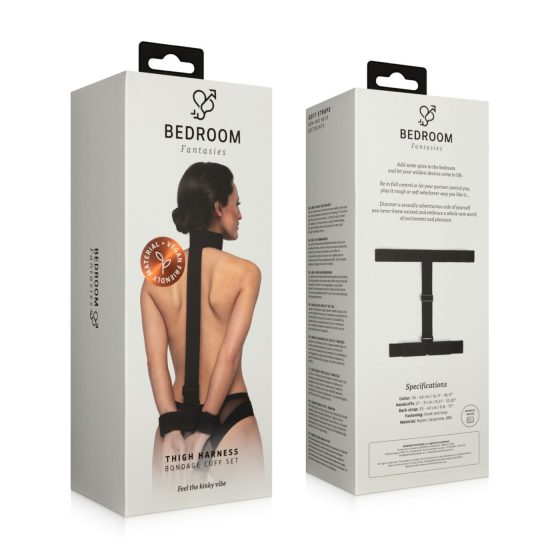 Bedroom Fantasies - Soft Collar & Cuffs (Black)