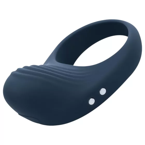 Boners - rechargeable vibrating cock ring (blue)
