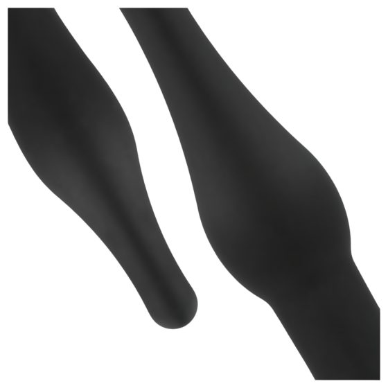 Easytoys - Rechargeable 4-Piece Black Anal Vibrator Set