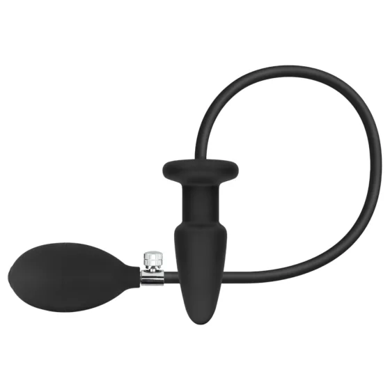 EasyToys - Inflatable Anal Plug (Black)
