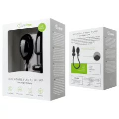EasyToys - Inflatable Anal Plug (Black)