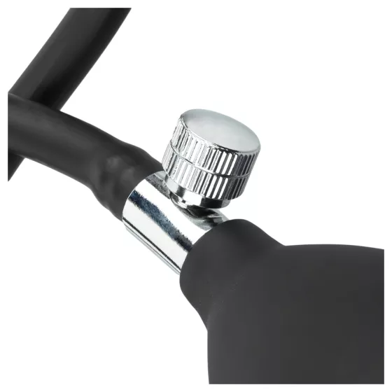 EasyToys - Inflatable Anal Plug (Black)