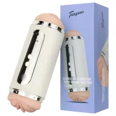 Teazers - Voice-Controlled Mouth and Pussy Stroker (White)