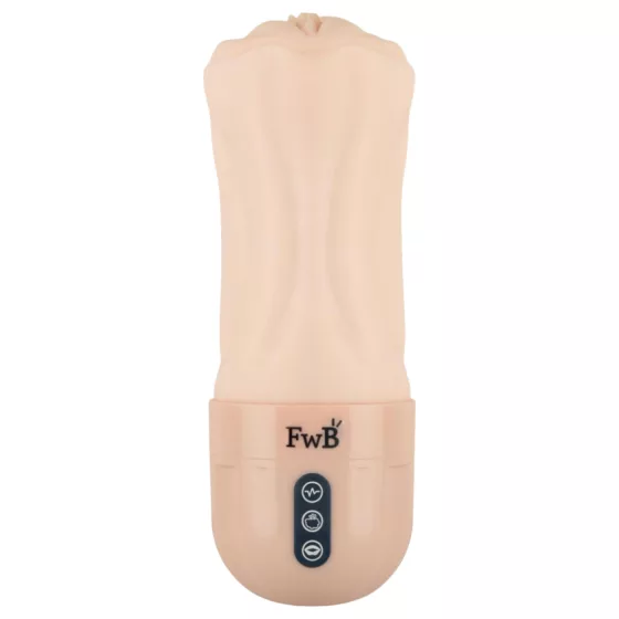 FWB - Lifelike Vibrating & Suction Personal Pleasure Device (Natural)