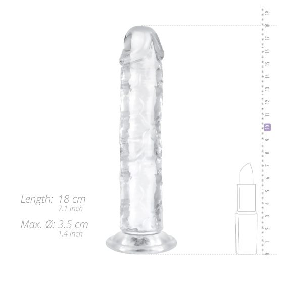 EasyToys - 16cm Clear Jelly Dildo